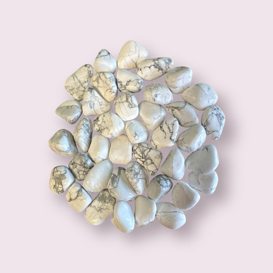Howlite Tumbled Stones