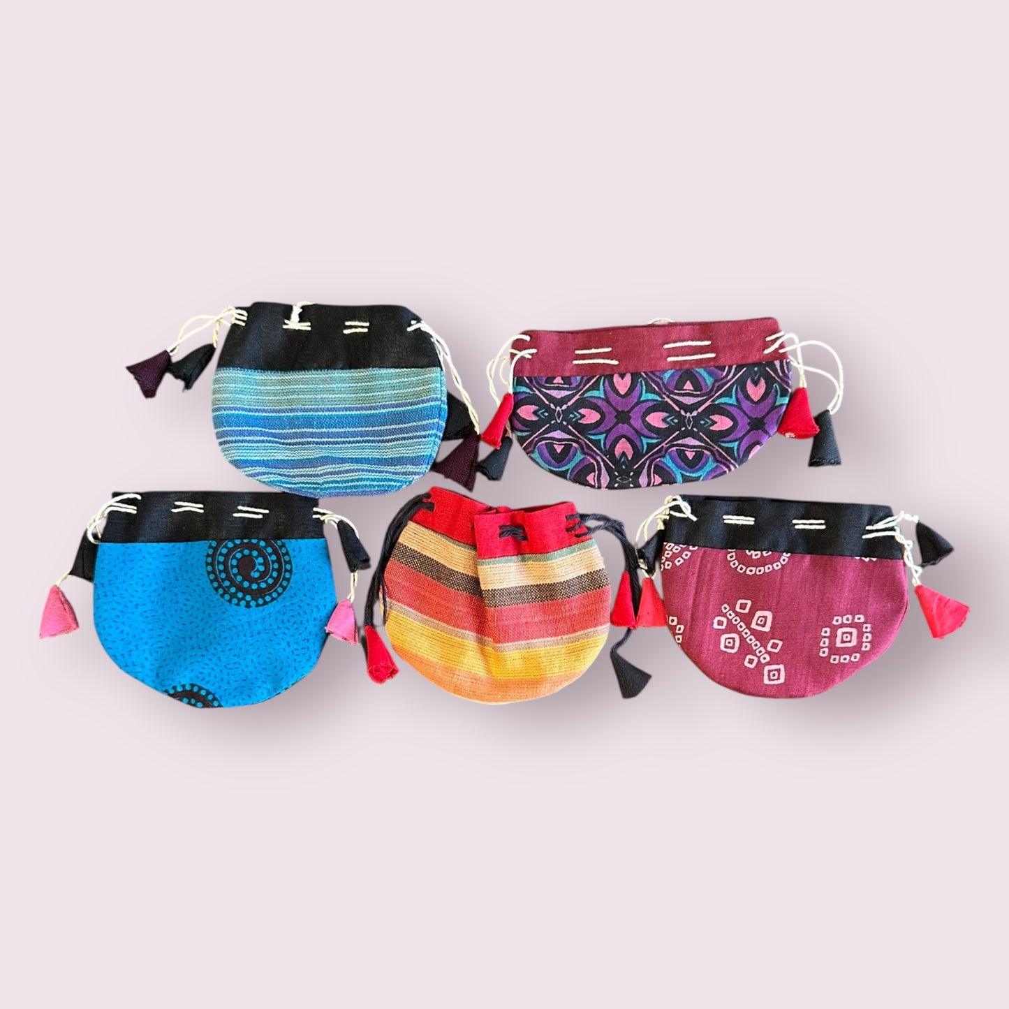 Small Drawstring Thali Bag