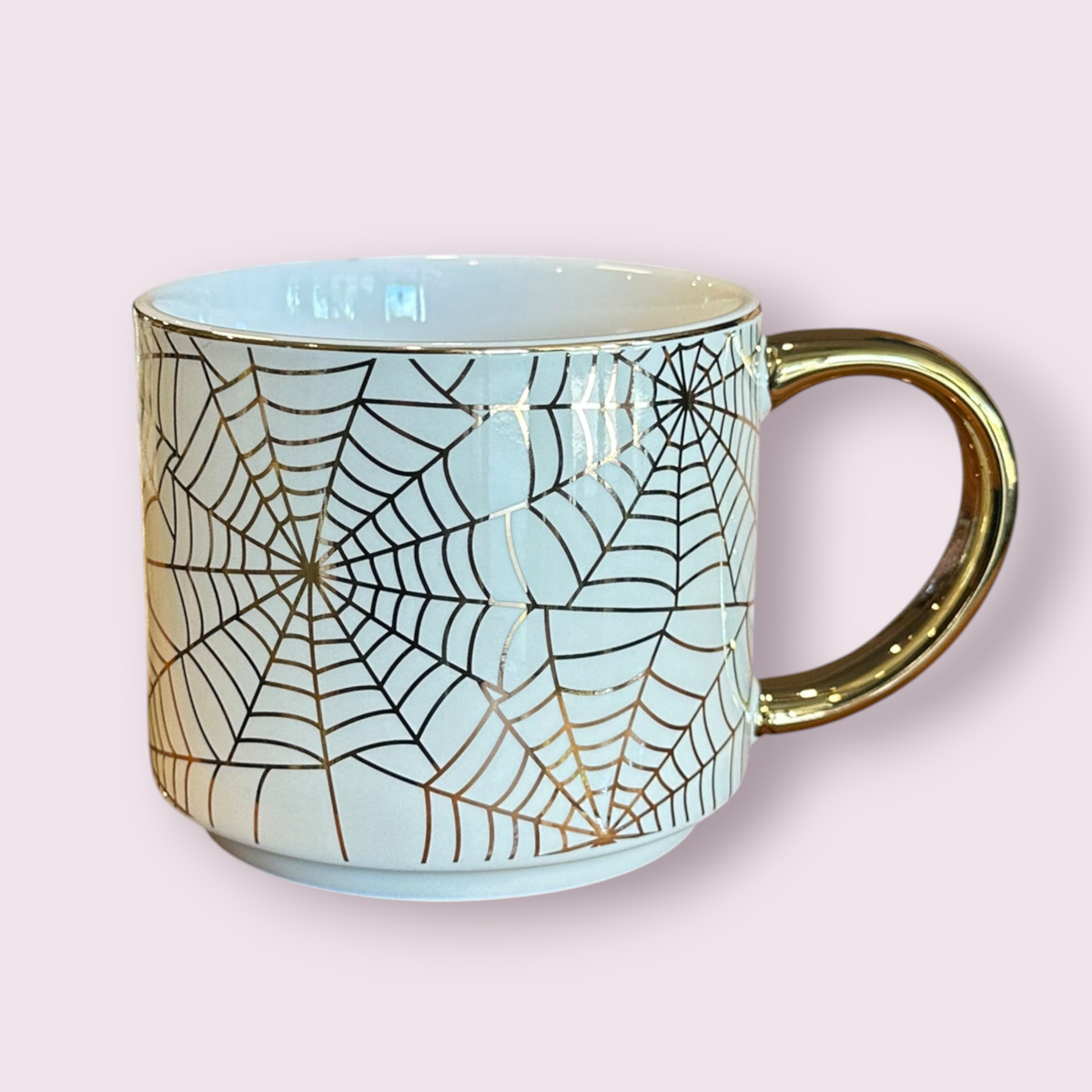 Spiderwebs Coffee Mug - Halloween Decor & Gifts