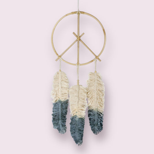 Peace Feather Dreamcatcher