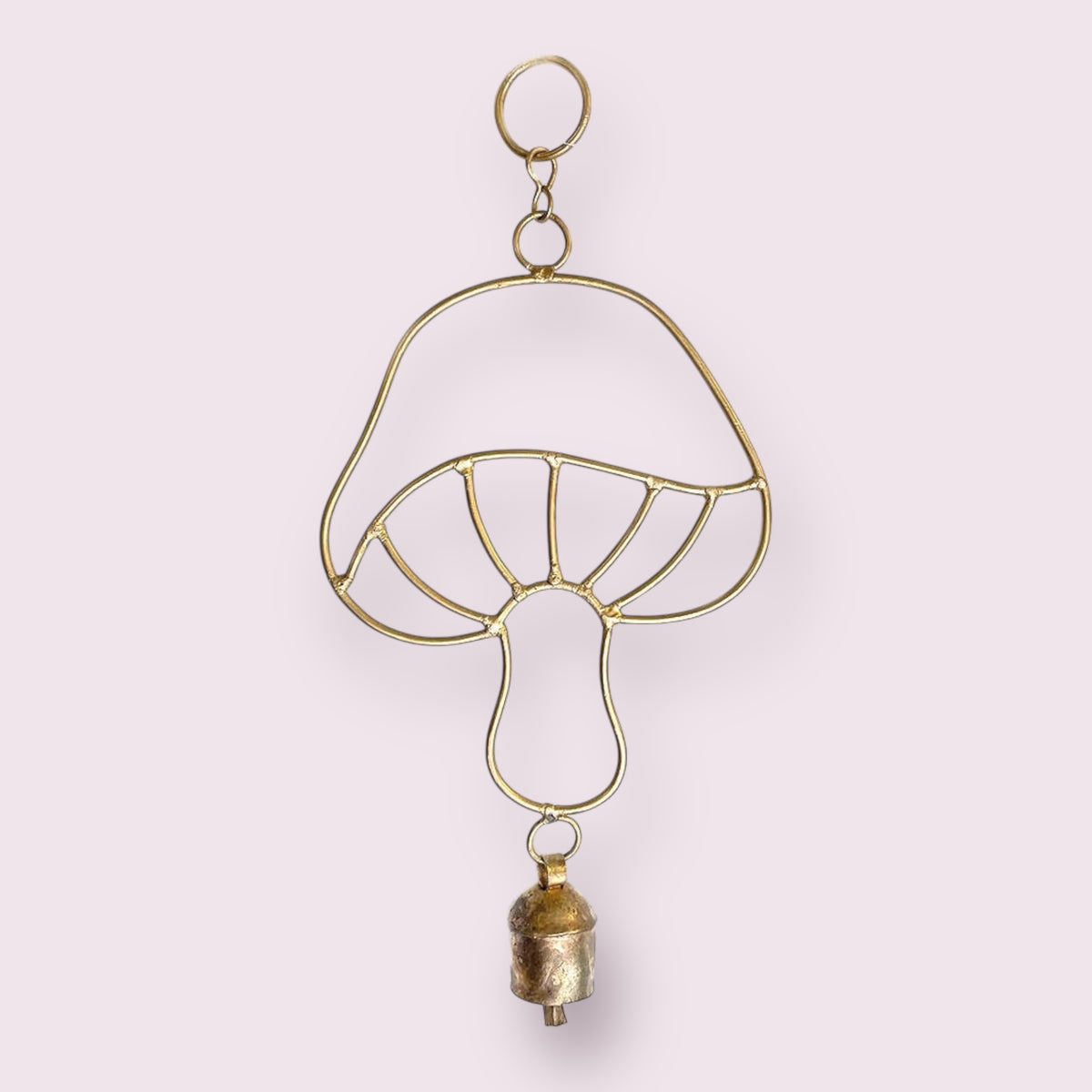 Large Mushroom Bell Chime