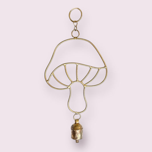 Large Mushroom Bell Chime