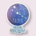 Taurus - Die Cut Stickers