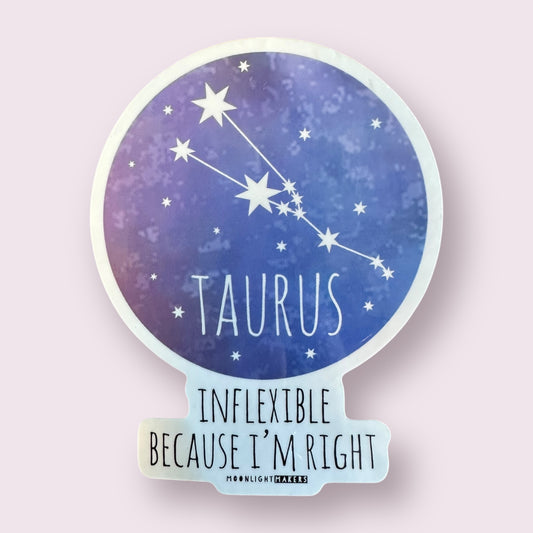 Taurus - Die Cut Stickers