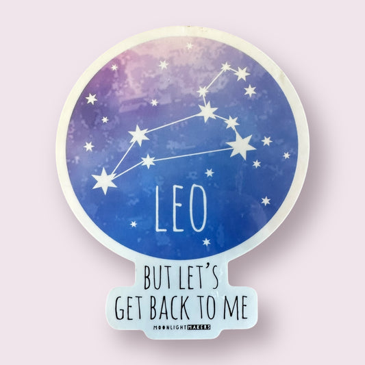 Leo - Die Cut Sticker