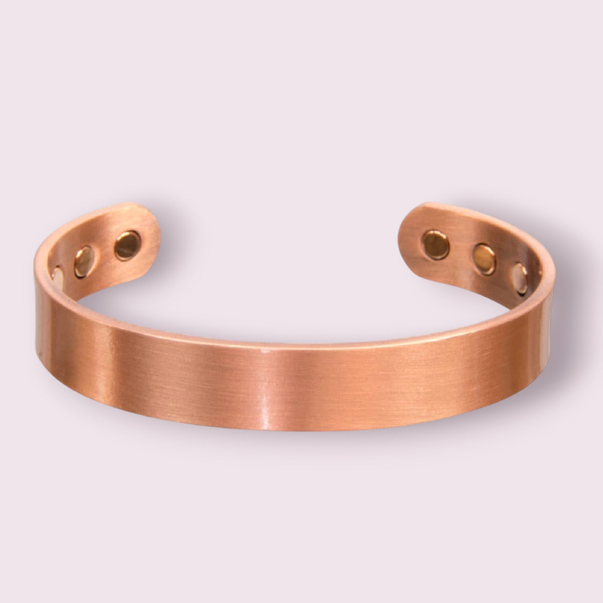 Magnetic Copper Bracelet - Plain - Antique Copper (Each)