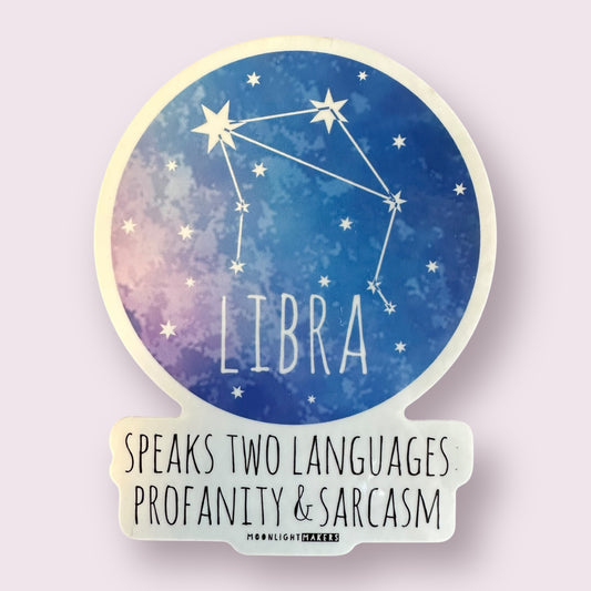 Libra - Die Cut Stickers