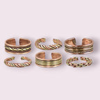 Copper Ring Adjustable Assorted Designs