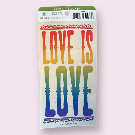 Love is Love Sticker