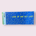 Look Up and Get Lost Mini Bumper Sticker
