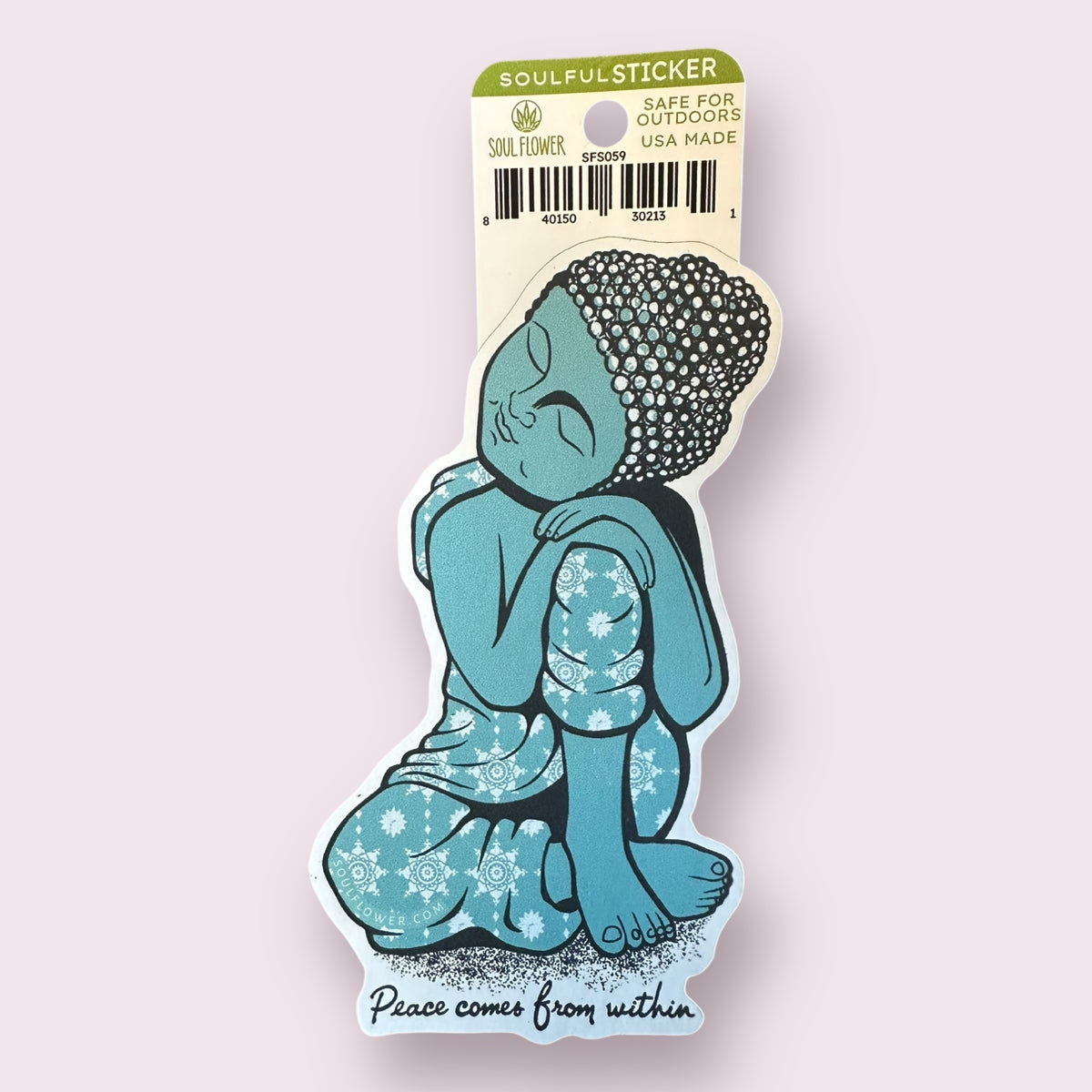 Peace Buddha Sticker