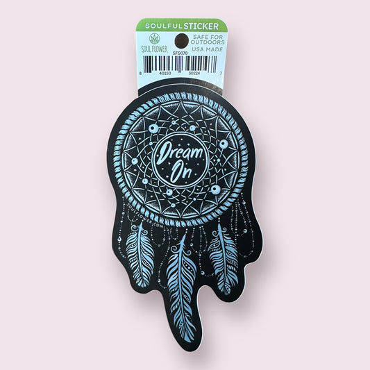 Dream On Dreamcatcher Sticker