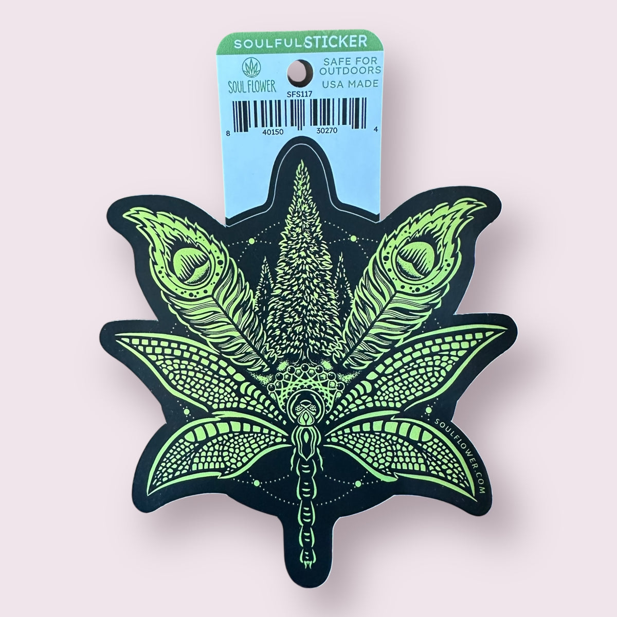 Sacred Cannabis Sticker