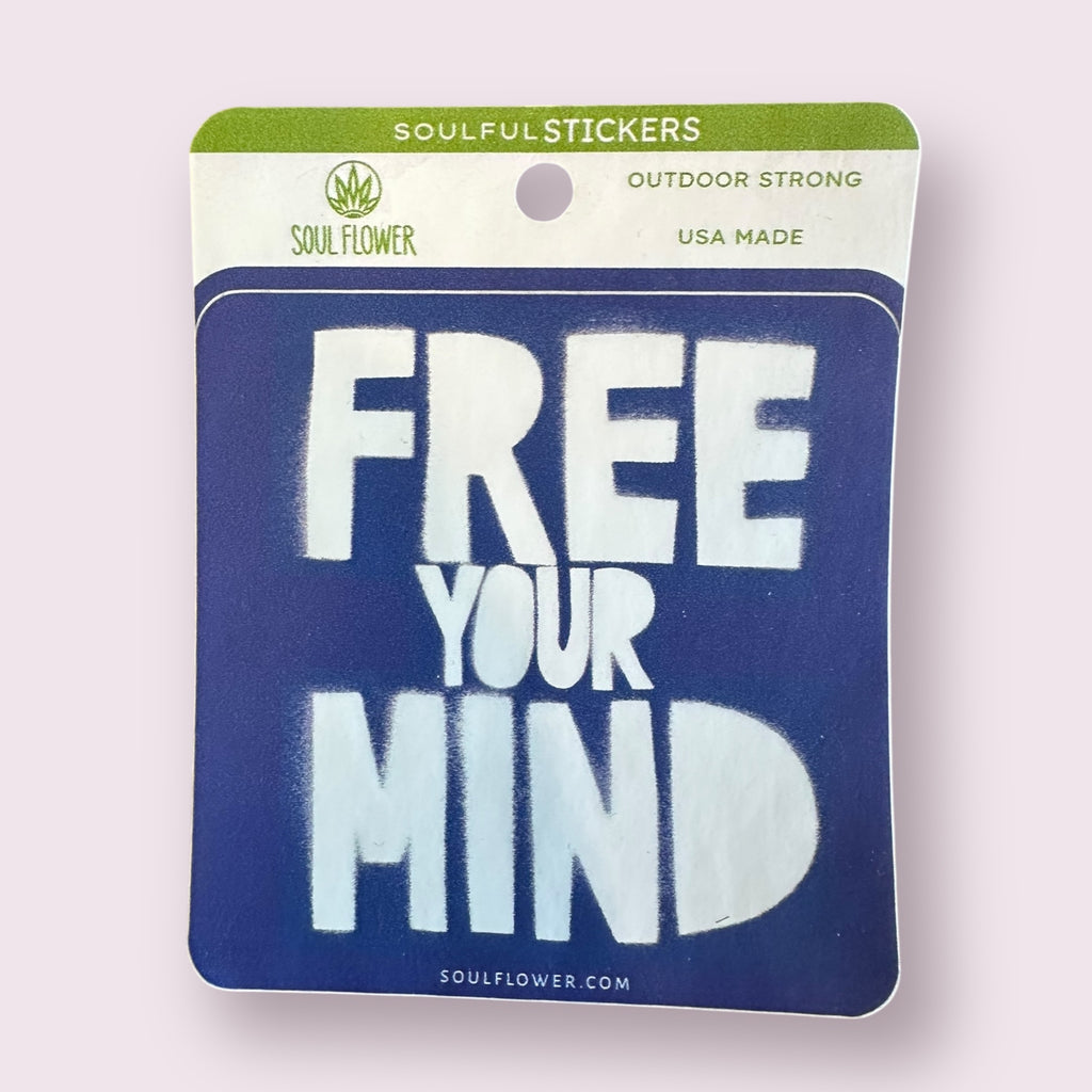 Free Your Mind Sticker