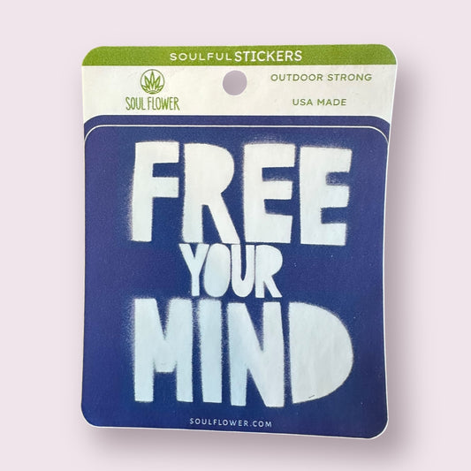 Free Your Mind Sticker