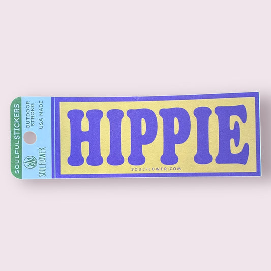 Hippie Mini Message Sticker