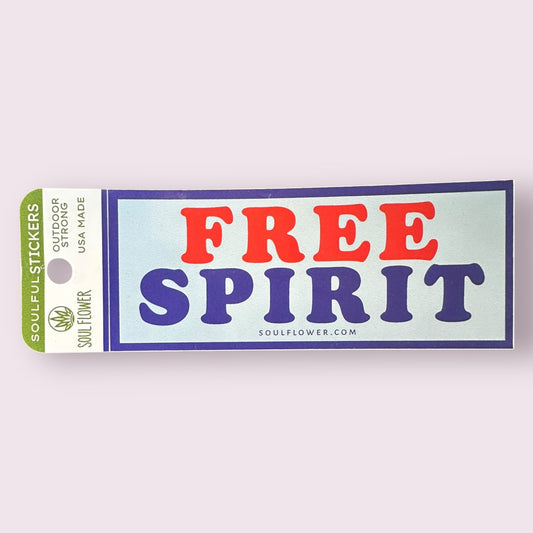 Free Spirit Mini Message Sticker
