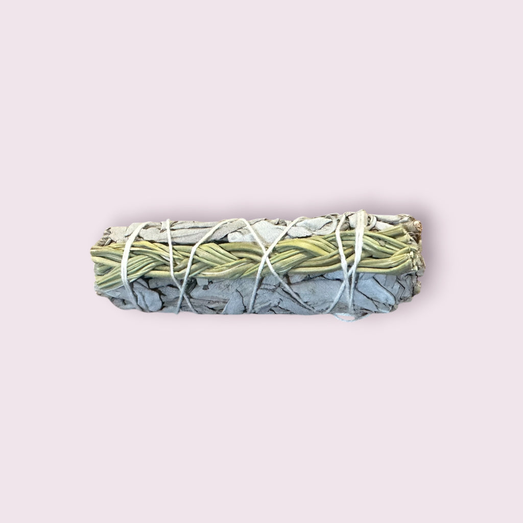 Smudge Stick Mini White Sage & Sweetgrass
