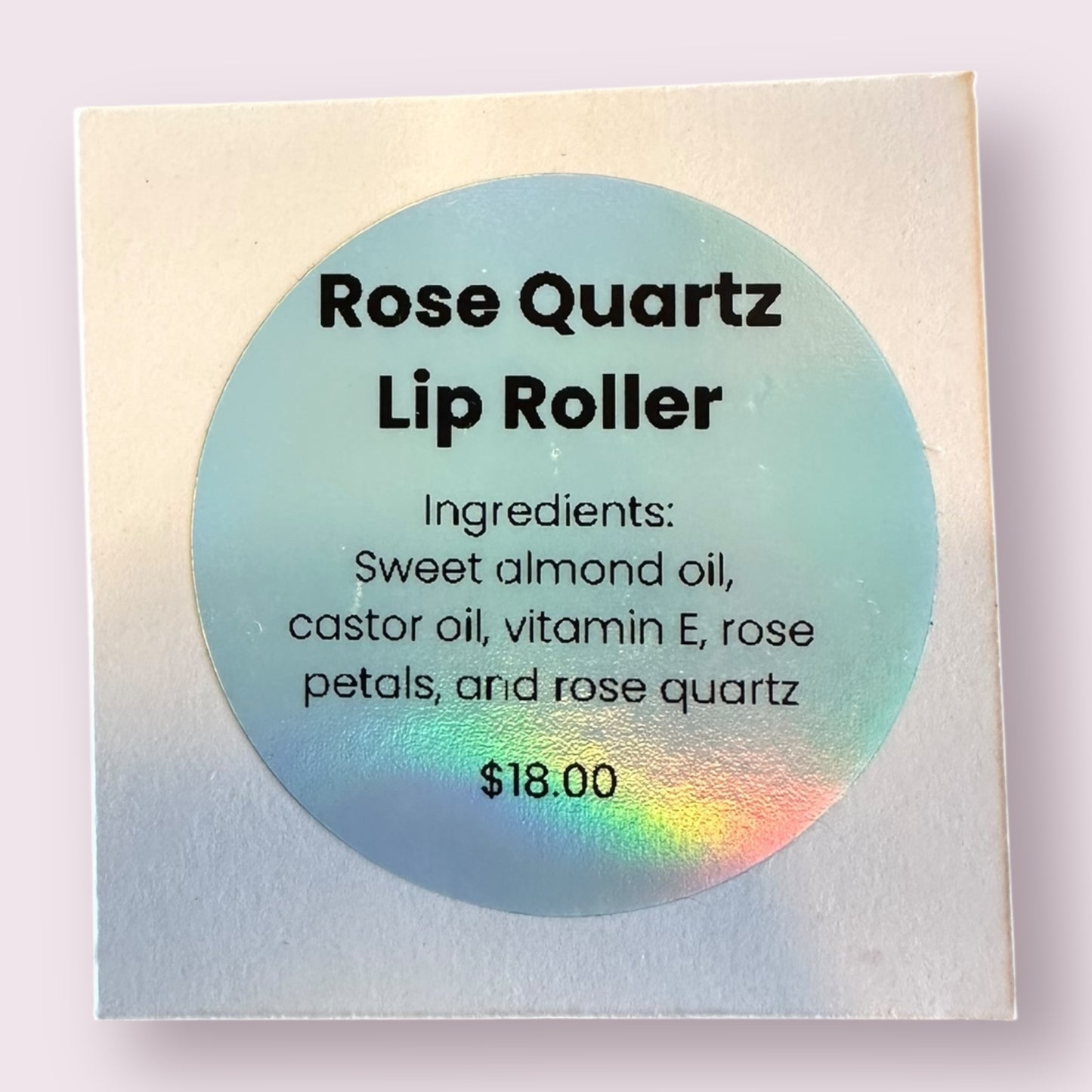 Rose Quartz Lip Roller