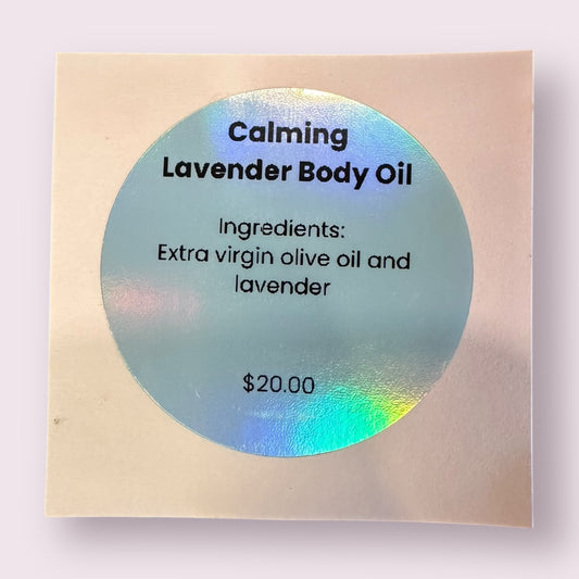 Calming Lavender Body Oil