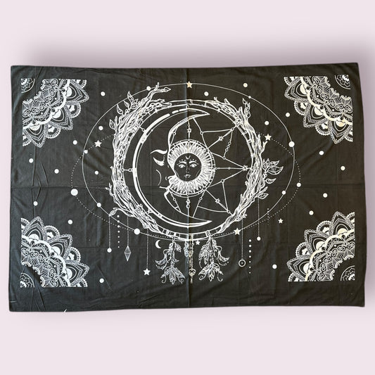 Sun Moon Dreamcatcher Tapestry