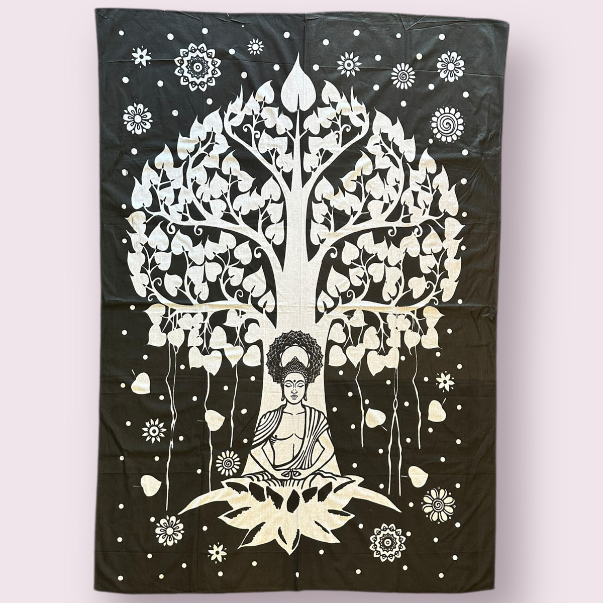 Tree Of Life Buddha Meditation Tapestry