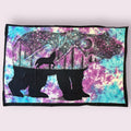 Polar Bear and Wolf Twin Tapestry