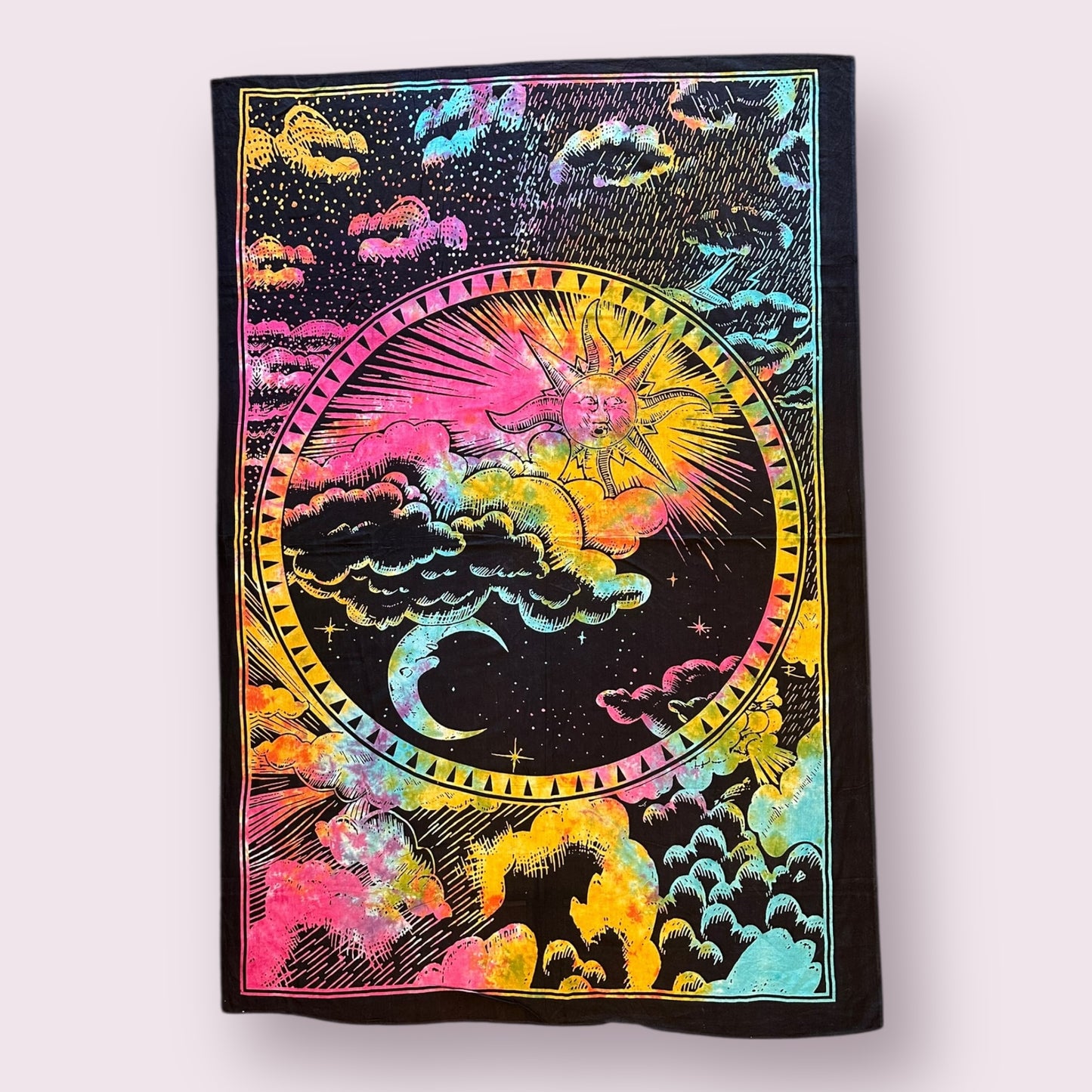 Celestial Sun Moon Tapestry