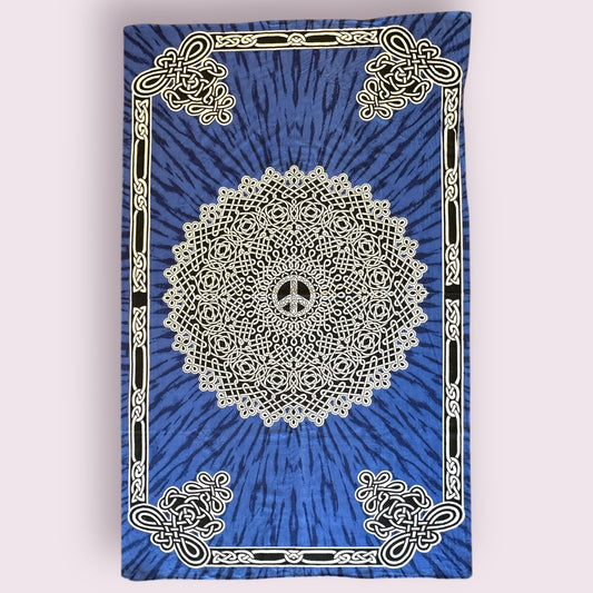 Celtic Peace Tapestry Twin Tapestry - Bedspread