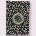 Tie Dye OM Over Print Tapestry