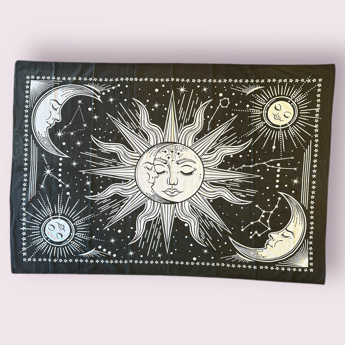 Sun Moon Constellations Tapestry