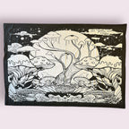 Magic Mushroom Tapestry