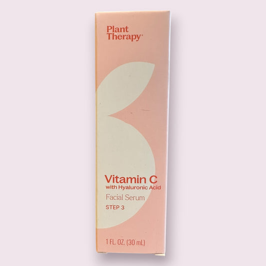 Vitamin C with Hyaluronic Acid Facial Serum 1 oz
