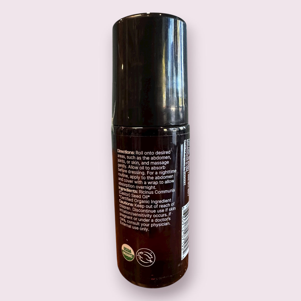 Organic Castor Oil 30mL Roll-On
