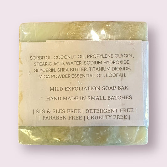Eucalyptus Loofah Soap with Shea Butter - 5.5oz