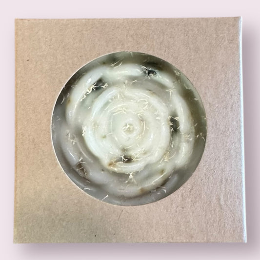 Rose Cedarwood Shredded Loofah Bar Soap