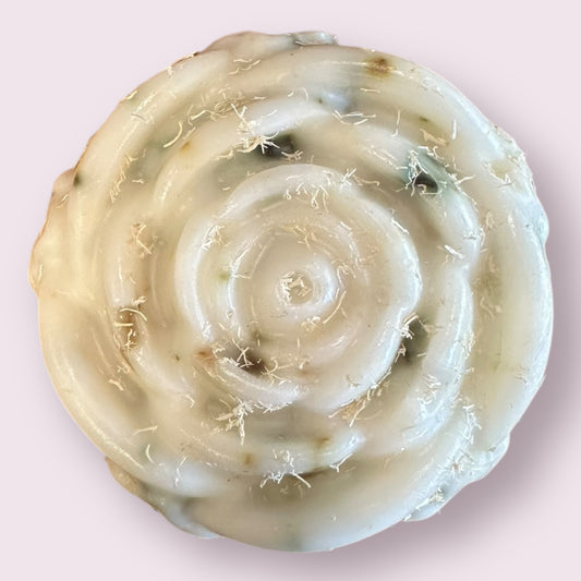 Rose Cedarwood Shredded Loofah Bar Soap