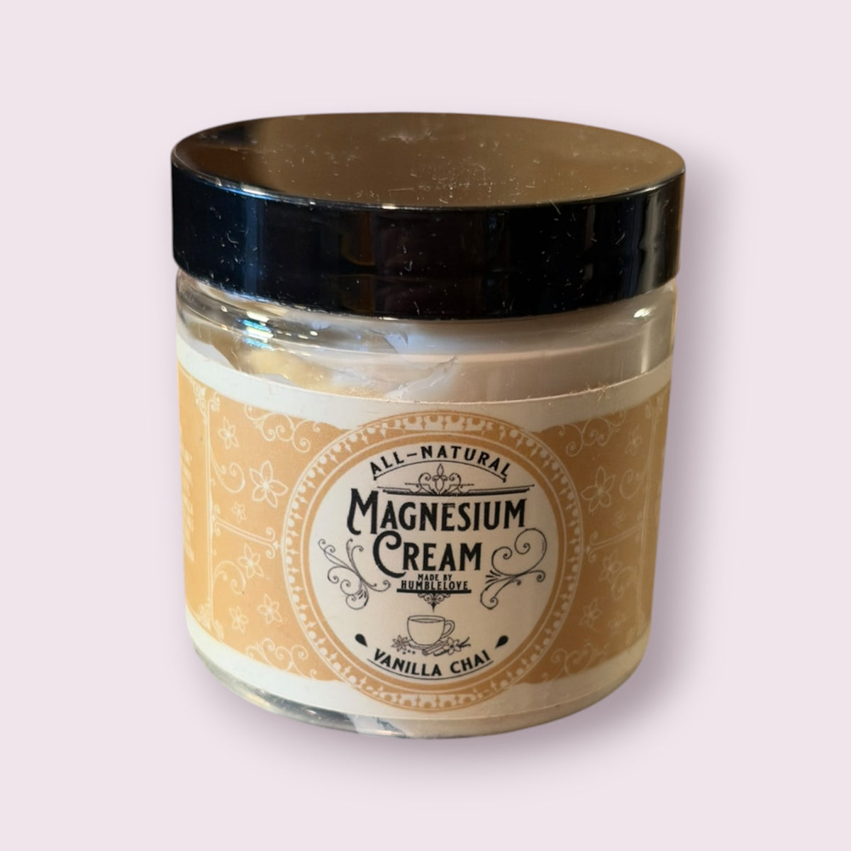 Magnesium Cream - Vanilla Chai: 4oz