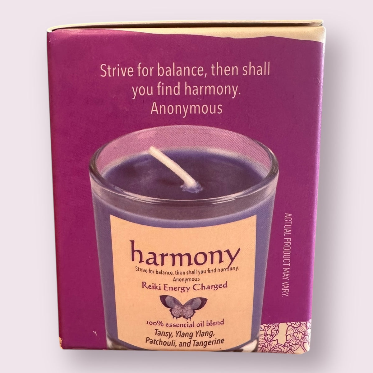 Herbal Intention Candles: Harmony