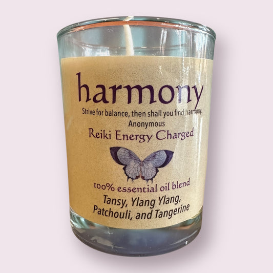 Herbal Intention Candles: Harmony