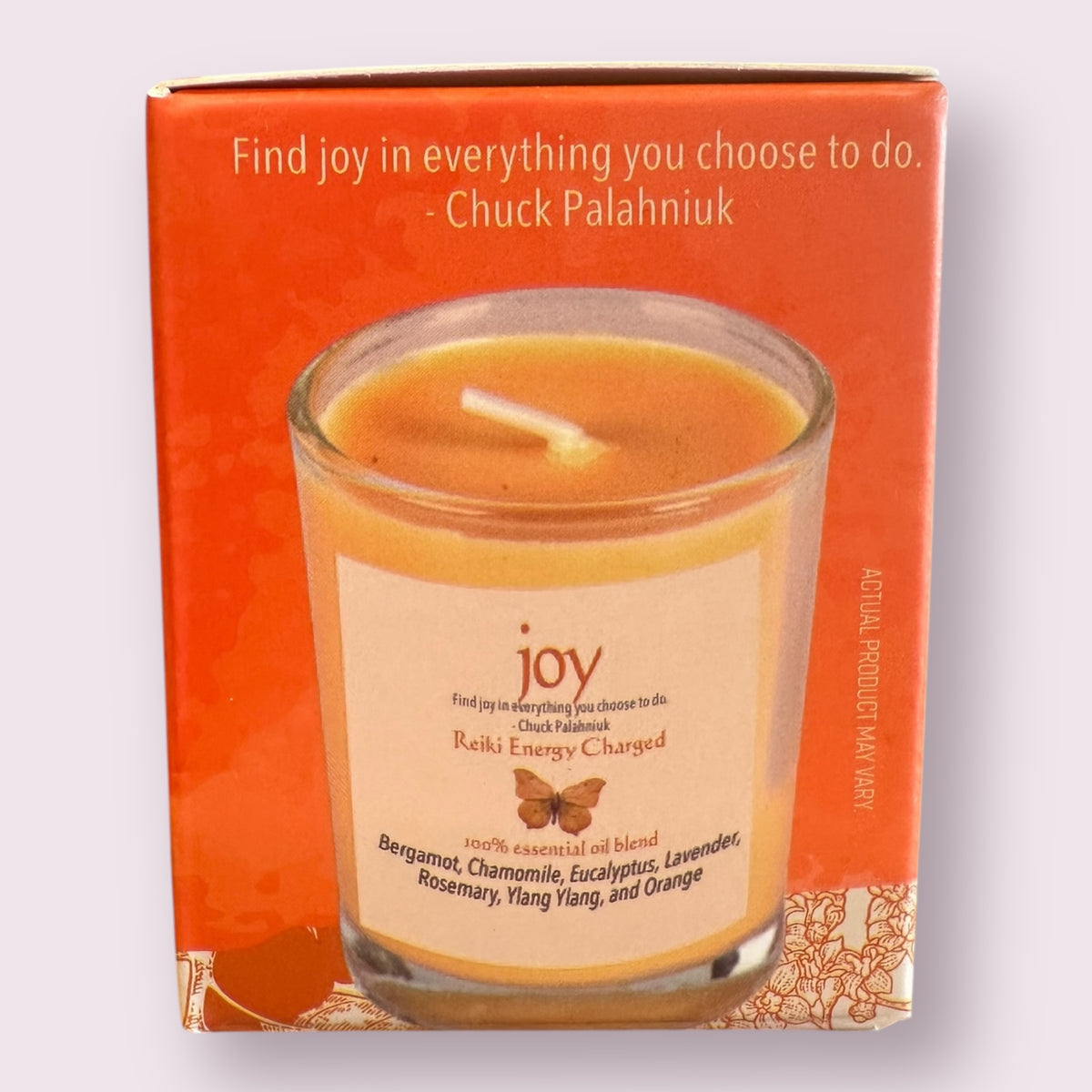 Herbal Intention Candles: Joy