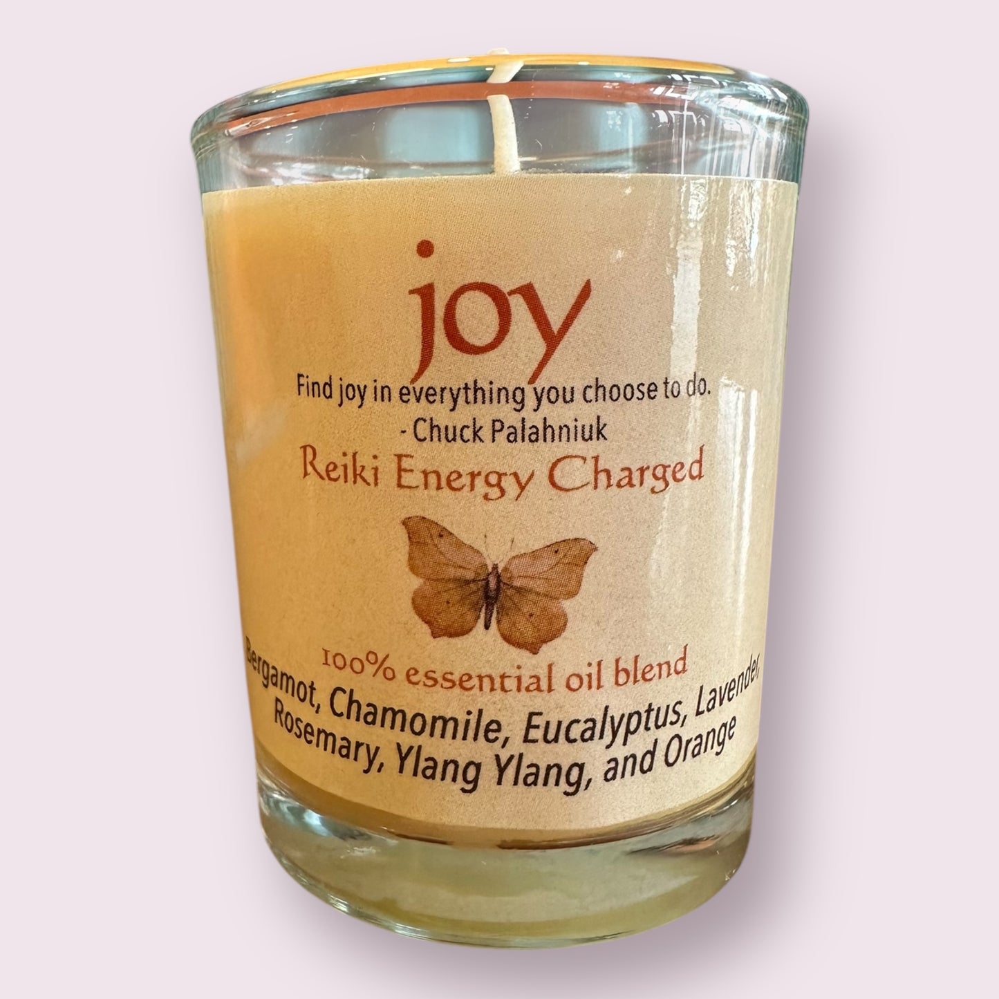Herbal Intention Candles: Joy