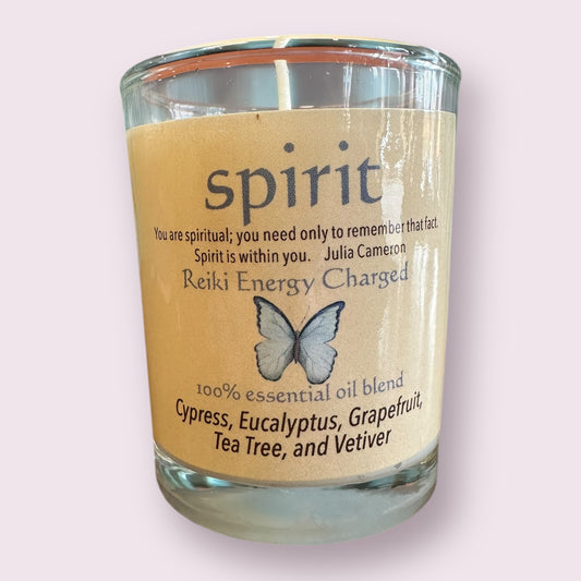 Herbal Intention Candles: Spirit