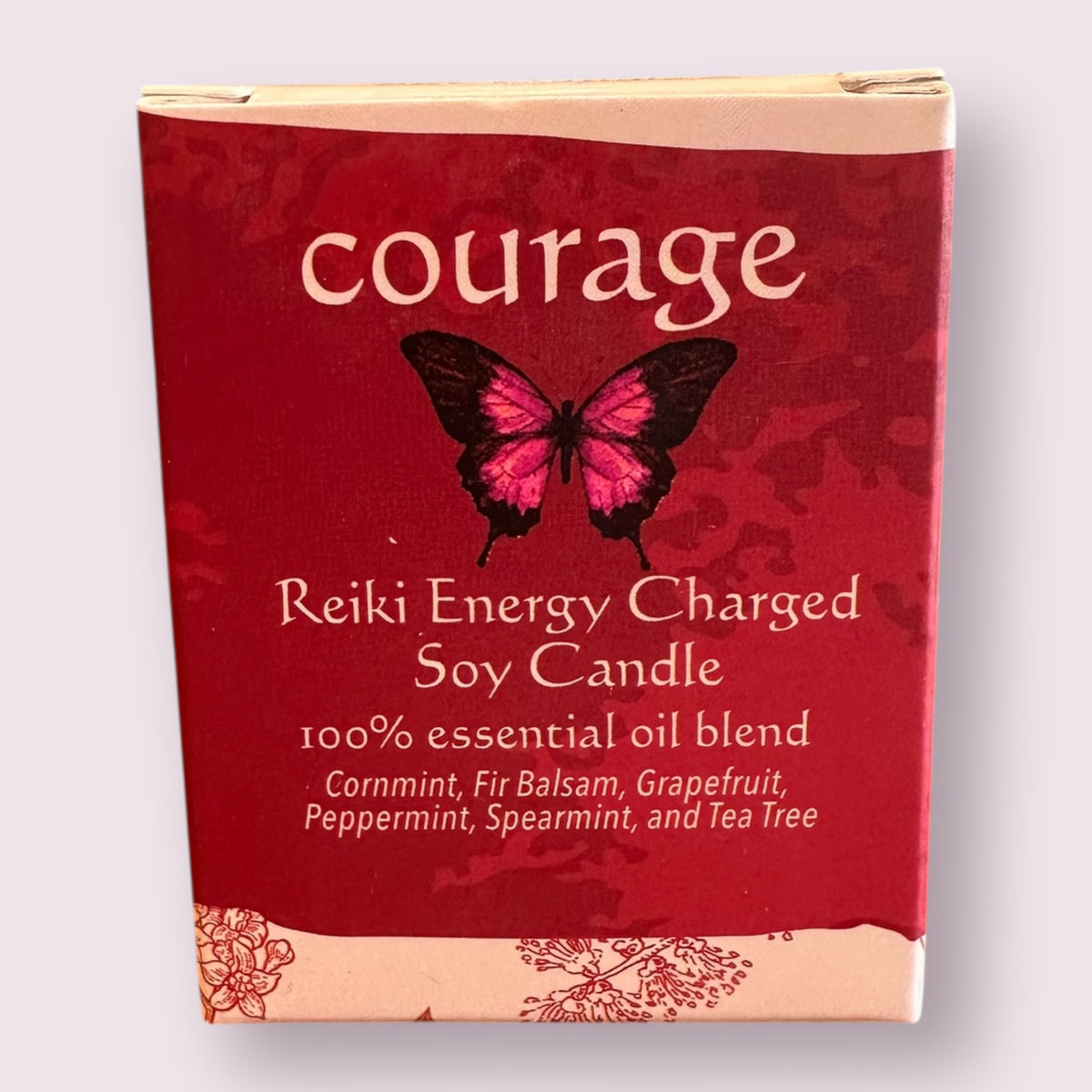 Herbal Intention Candles: Courage