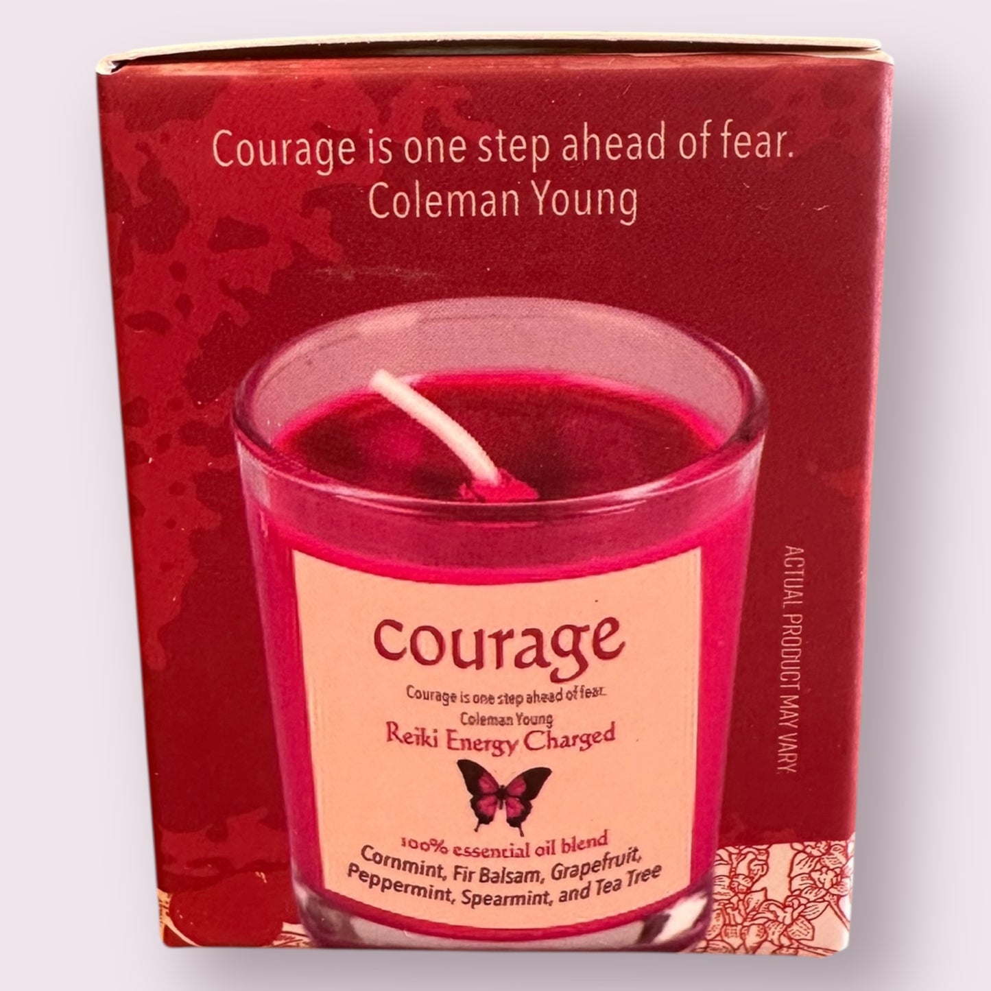 Herbal Intention Candles: Courage