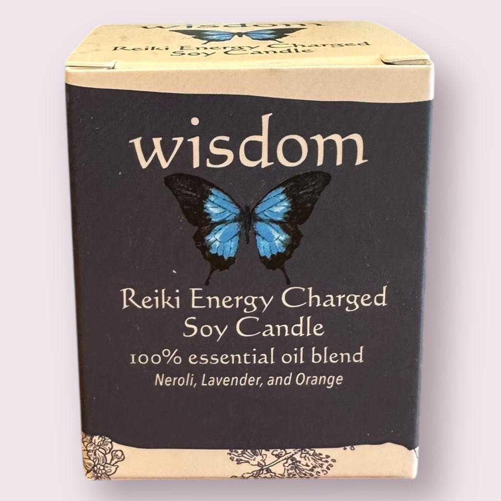 Herbal Intention Candles: Wisdom