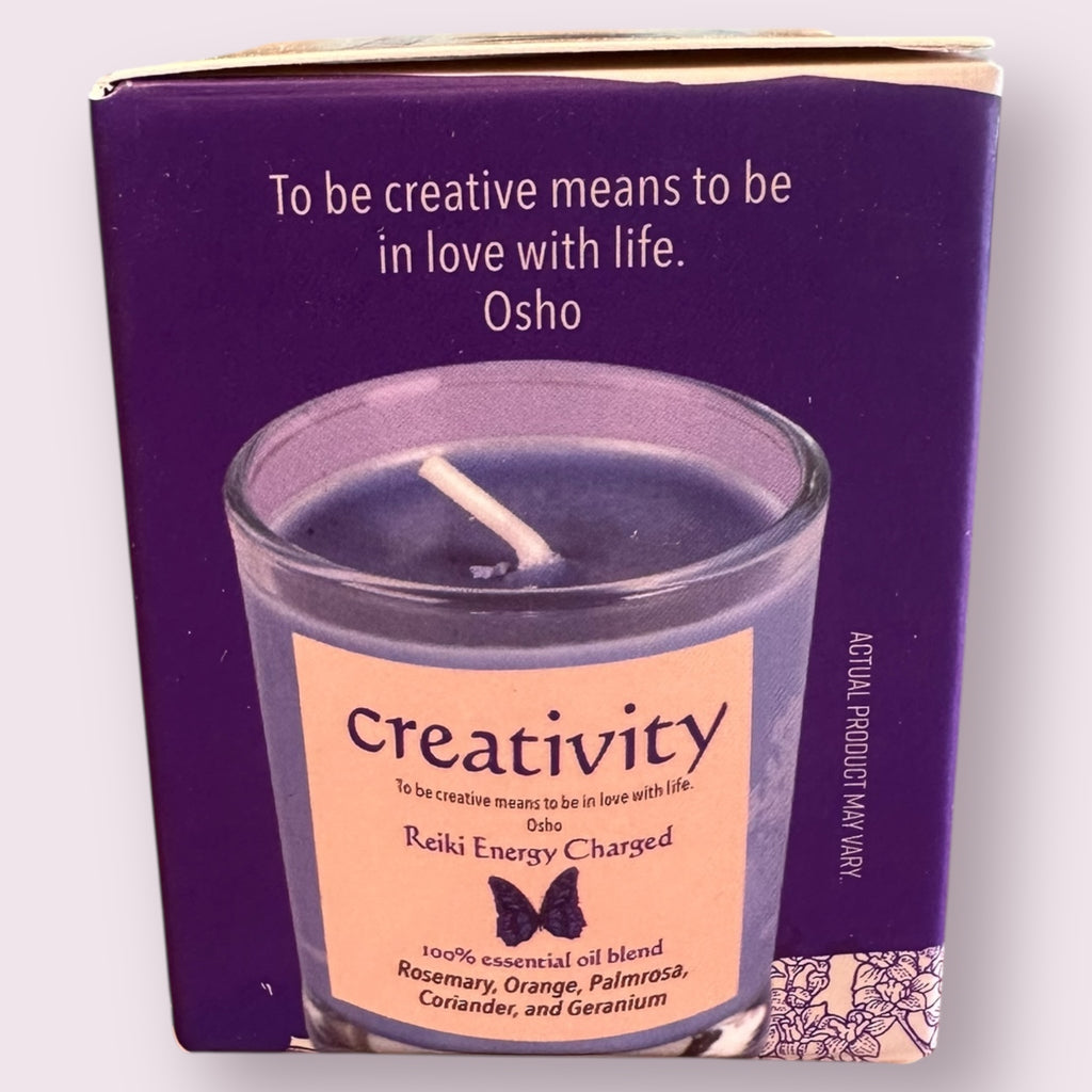 Herbal Intention Candles: Creativity