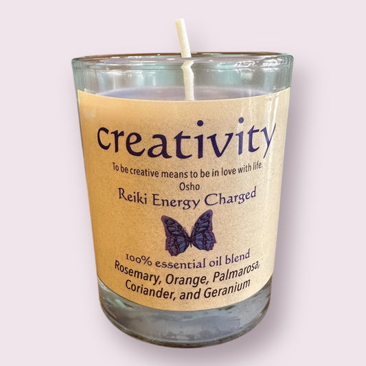 Herbal Intention Candles: Creativity