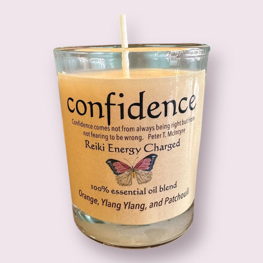 Herbal Intention Candles: Confidence