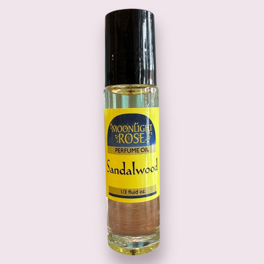 Moonlight Rose Body/Perfume Oil: SANDALWOOD